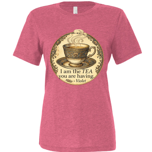Char Pink Triblend - FRONT